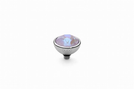 Qudo Silver Topper Bottone 10mm - Lavender Delite